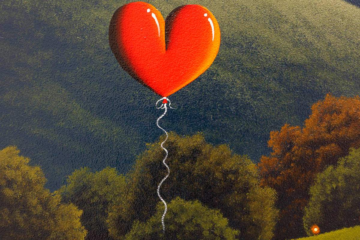 Glimpse Of Us - Original - SOLD by artist David Renshaw - Wyecliffe Galleries