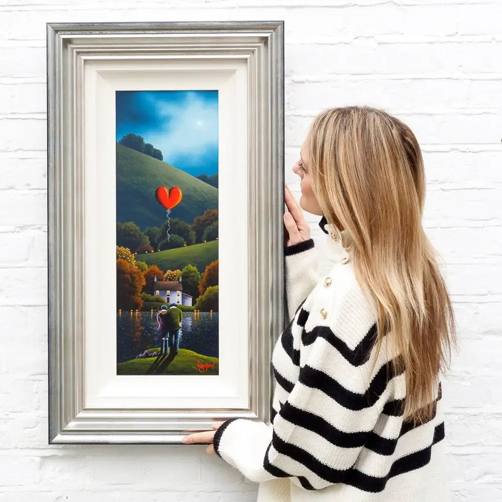 Glimpse Of Us - Original - SOLD by artist David Renshaw - Wyecliffe Galleries