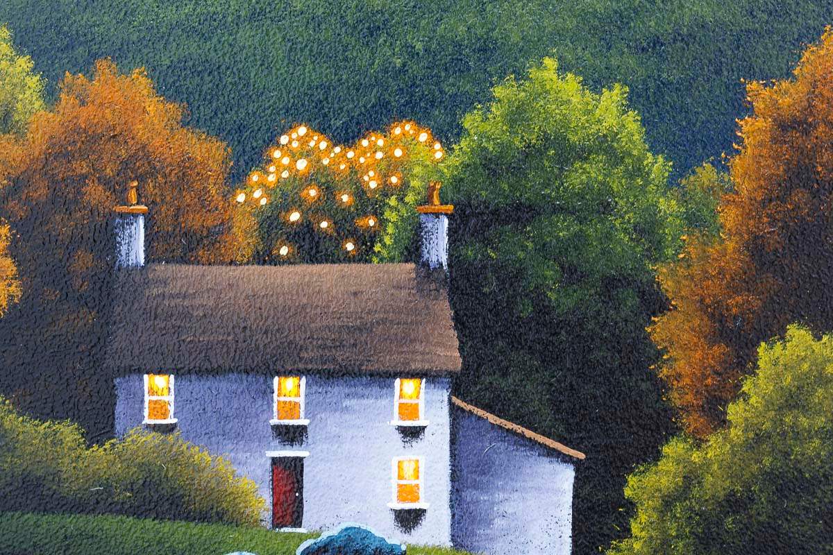 Glimpse Of Us - Original - SOLD by artist David Renshaw - Wyecliffe Galleries