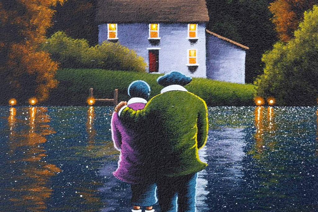 Glimpse Of Us - Original - SOLD by artist David Renshaw - Wyecliffe Galleries