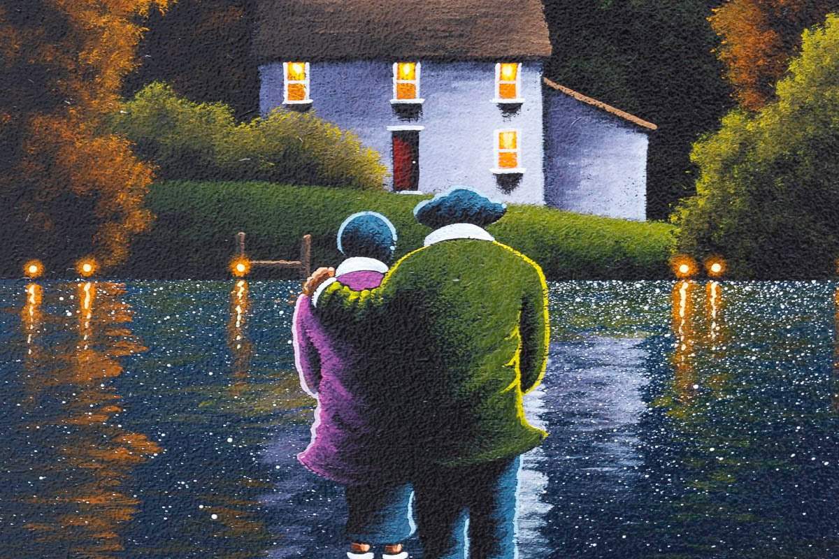 Glimpse Of Us - Original - SOLD by artist David Renshaw - Wyecliffe Galleries