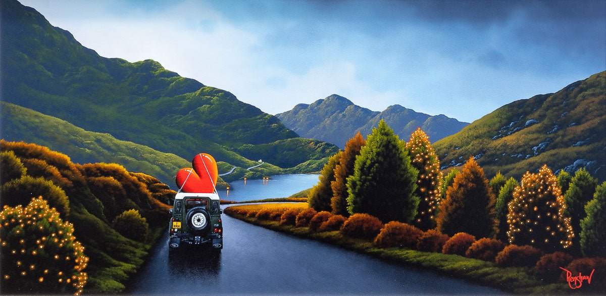 God bless you Ma'am! - Original - SOLD by artist David Renshaw - Wyecliffe Galleries