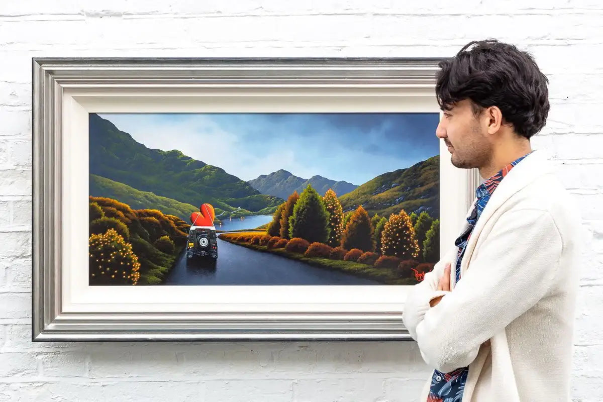 God bless you Ma'am! - Original - SOLD by artist David Renshaw - Wyecliffe Galleries