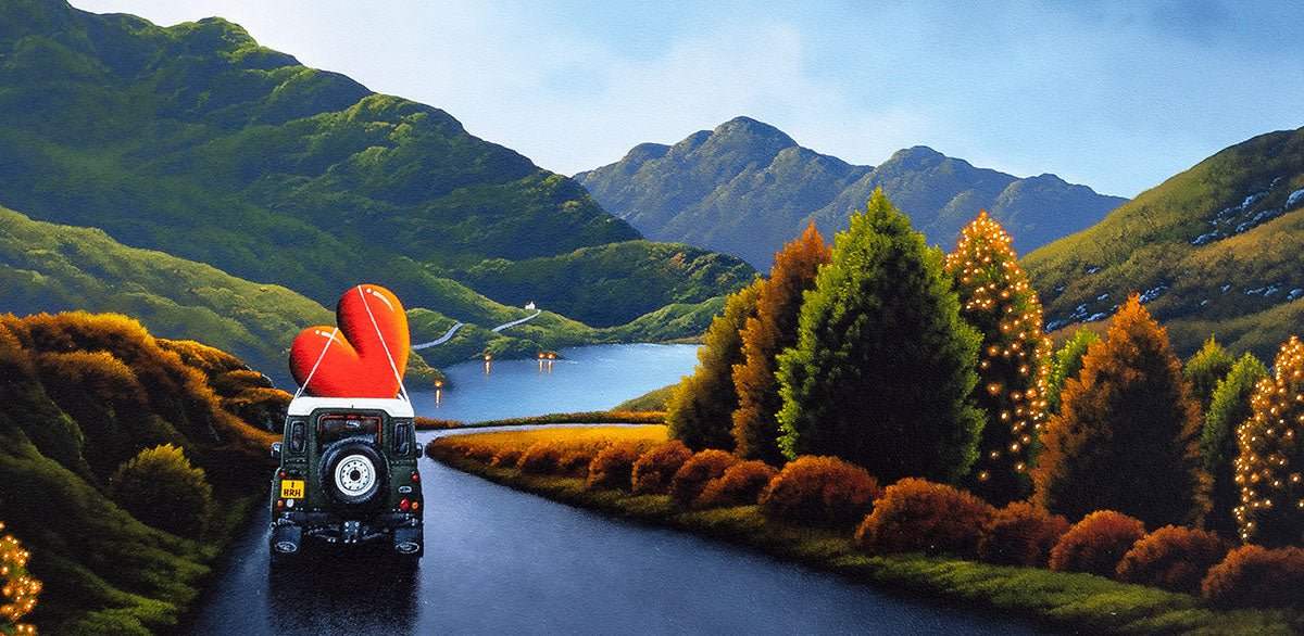 God bless you Ma'am! - Original - SOLD by artist David Renshaw - Wyecliffe Galleries