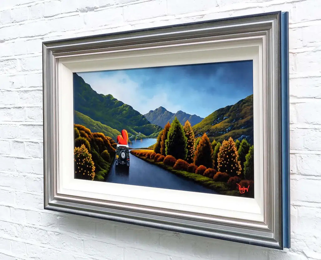 God bless you Ma'am! - Original - SOLD by artist David Renshaw - Wyecliffe Galleries