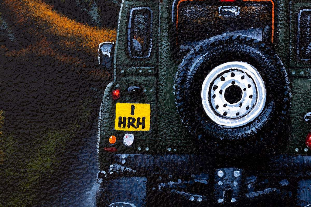 God bless you Ma'am! - Original - SOLD by artist David Renshaw - Wyecliffe Galleries