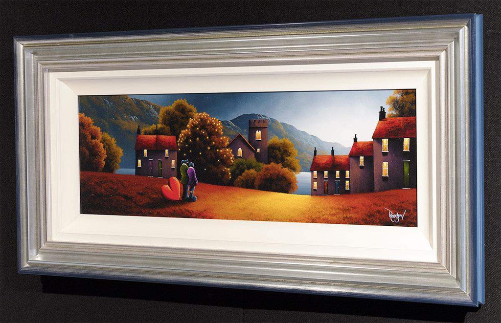 Golden Glow - SOLD by artist David Renshaw - Wyecliffe Galleries