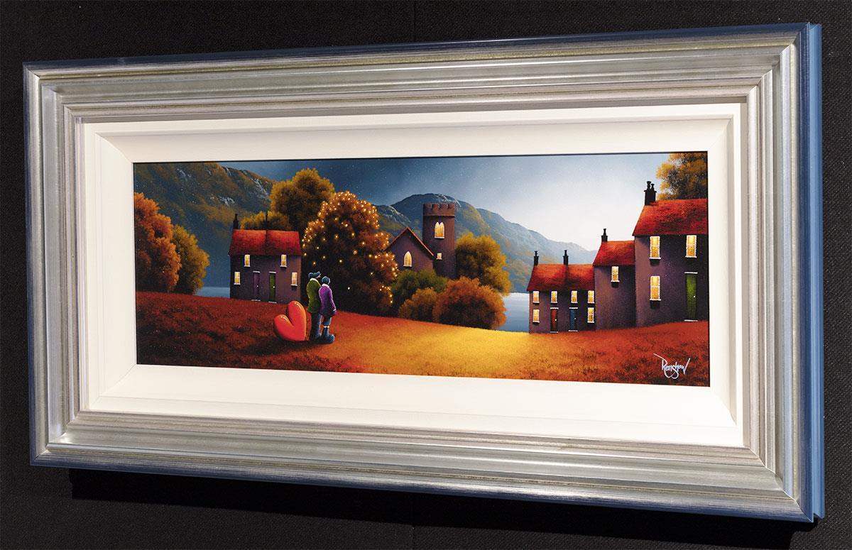 Golden Glow - SOLD by artist David Renshaw - Wyecliffe Galleries