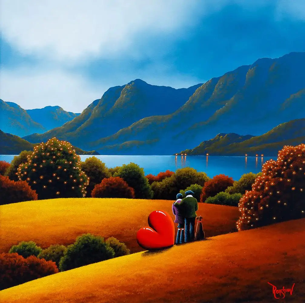 Greatest Love - Original - SOLD by artist David Renshaw - Wyecliffe Galleries