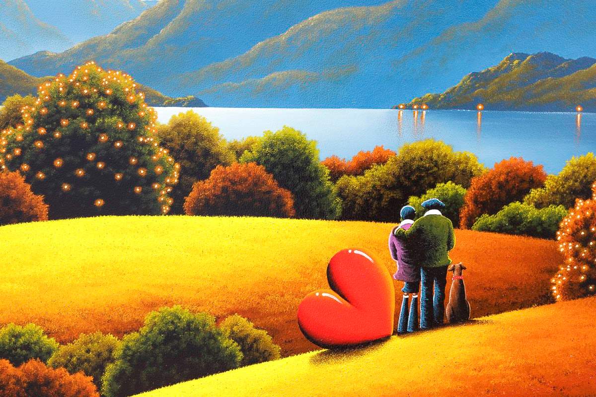 Greatest Love - Original - SOLD by artist David Renshaw - Wyecliffe Galleries