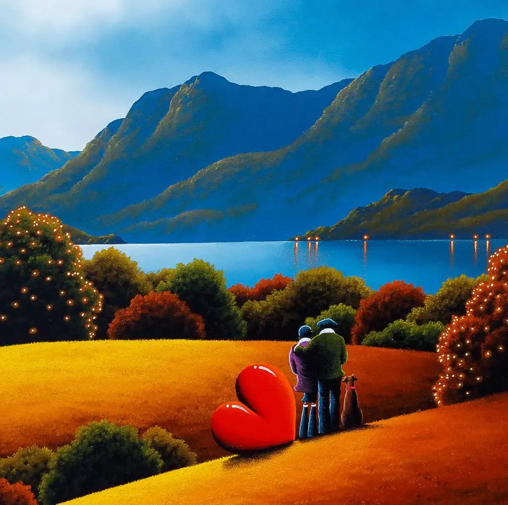 Greatest Love - Original - SOLD by artist David Renshaw - Wyecliffe Galleries