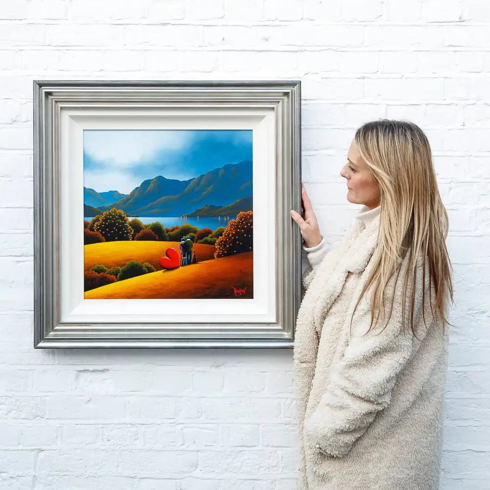 Greatest Love - Original - SOLD by artist David Renshaw - Wyecliffe Galleries