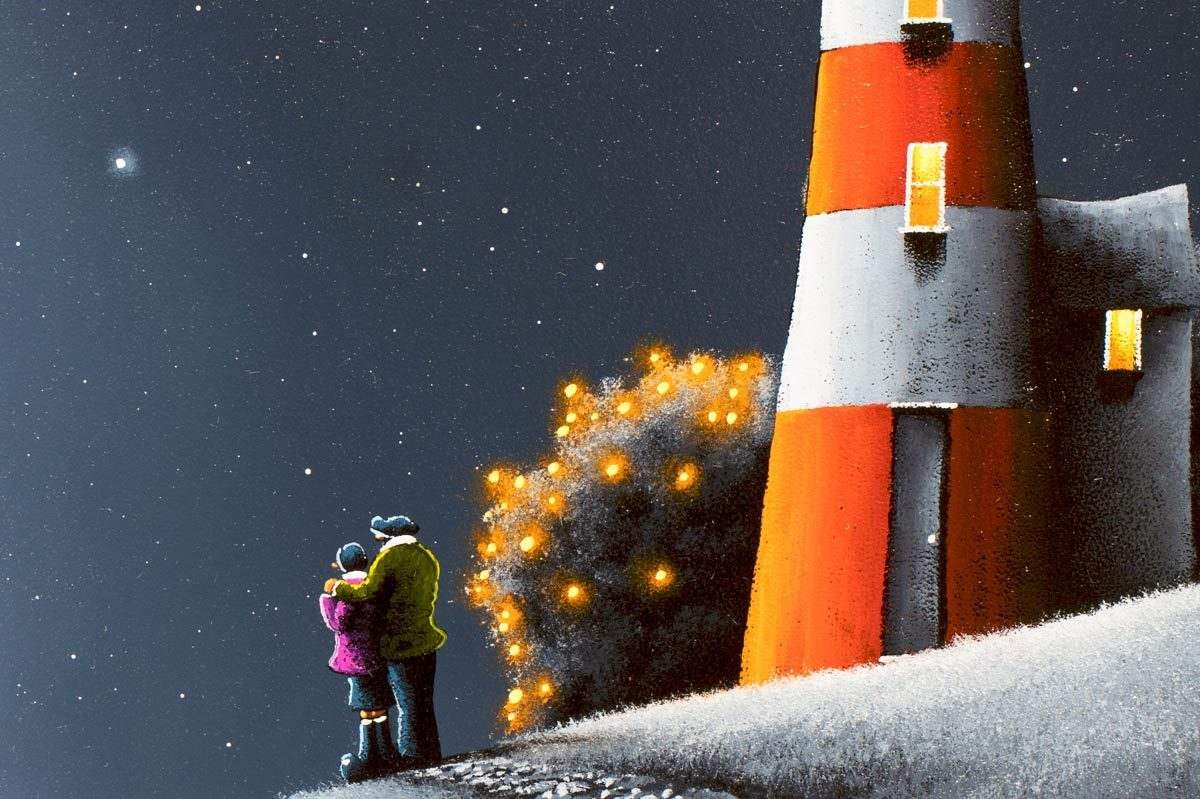 Guiding Hearts - SOLD by artist David Renshaw - Wyecliffe Galleries