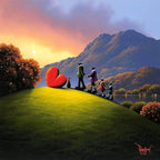 Hand In Hand - Original - SOLD by artist David Renshaw - Wyecliffe Galleries