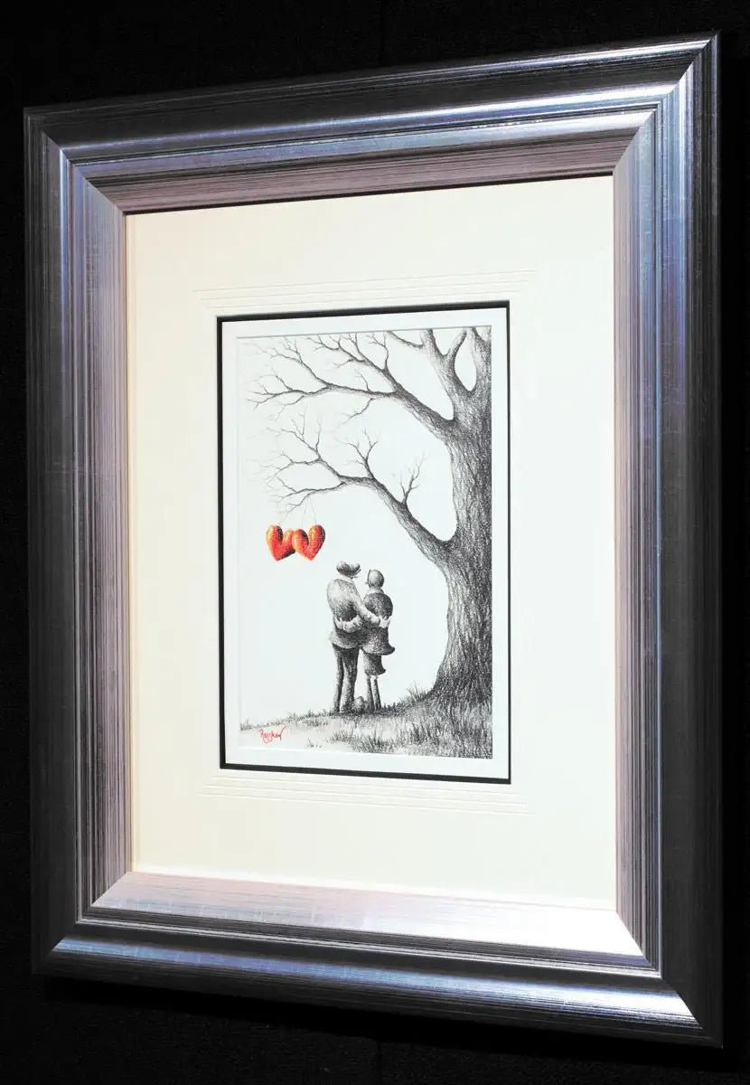 Hang On There, My Verse - SOLD by artist David Renshaw - Wyecliffe Galleries