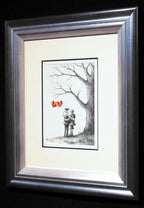 Hang On There, My Verse - SOLD by artist David Renshaw - Wyecliffe Galleries