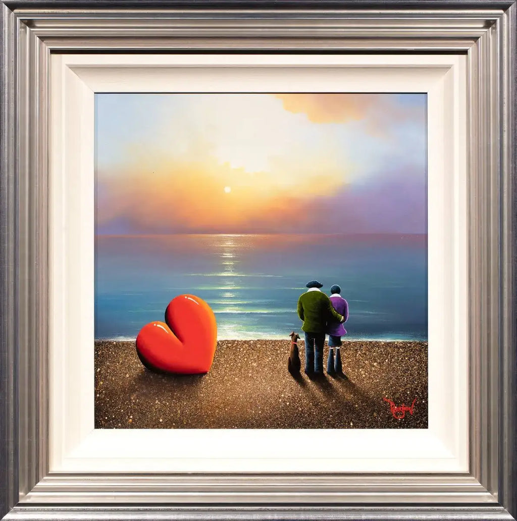 Happiness Is... - Original - SOLD by artist David Renshaw - Wyecliffe Galleries