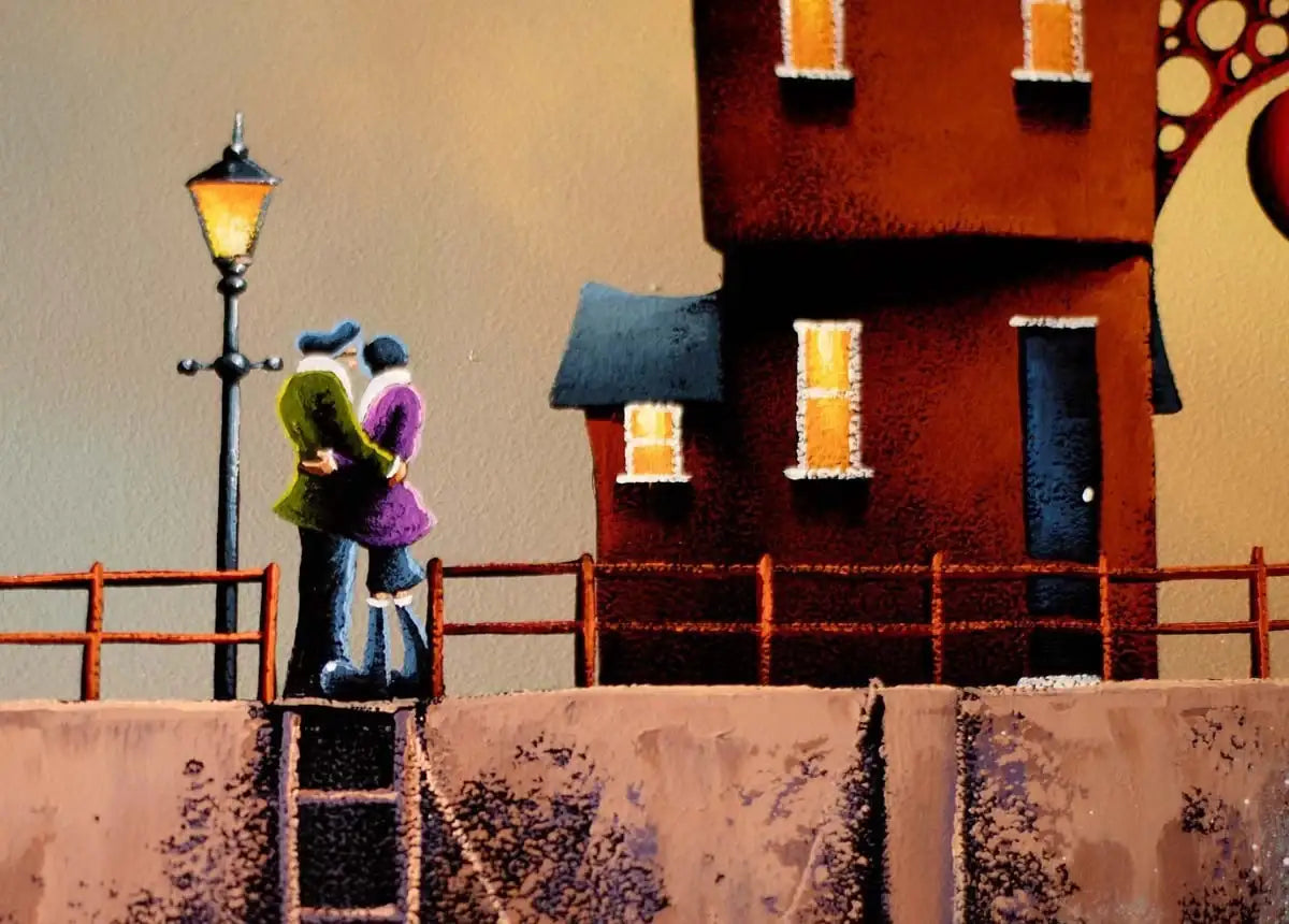 Haven Bay - SOLD by artist David Renshaw - Wyecliffe Galleries