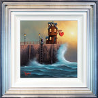 Haven Bay - SOLD by artist David Renshaw - Wyecliffe Galleries