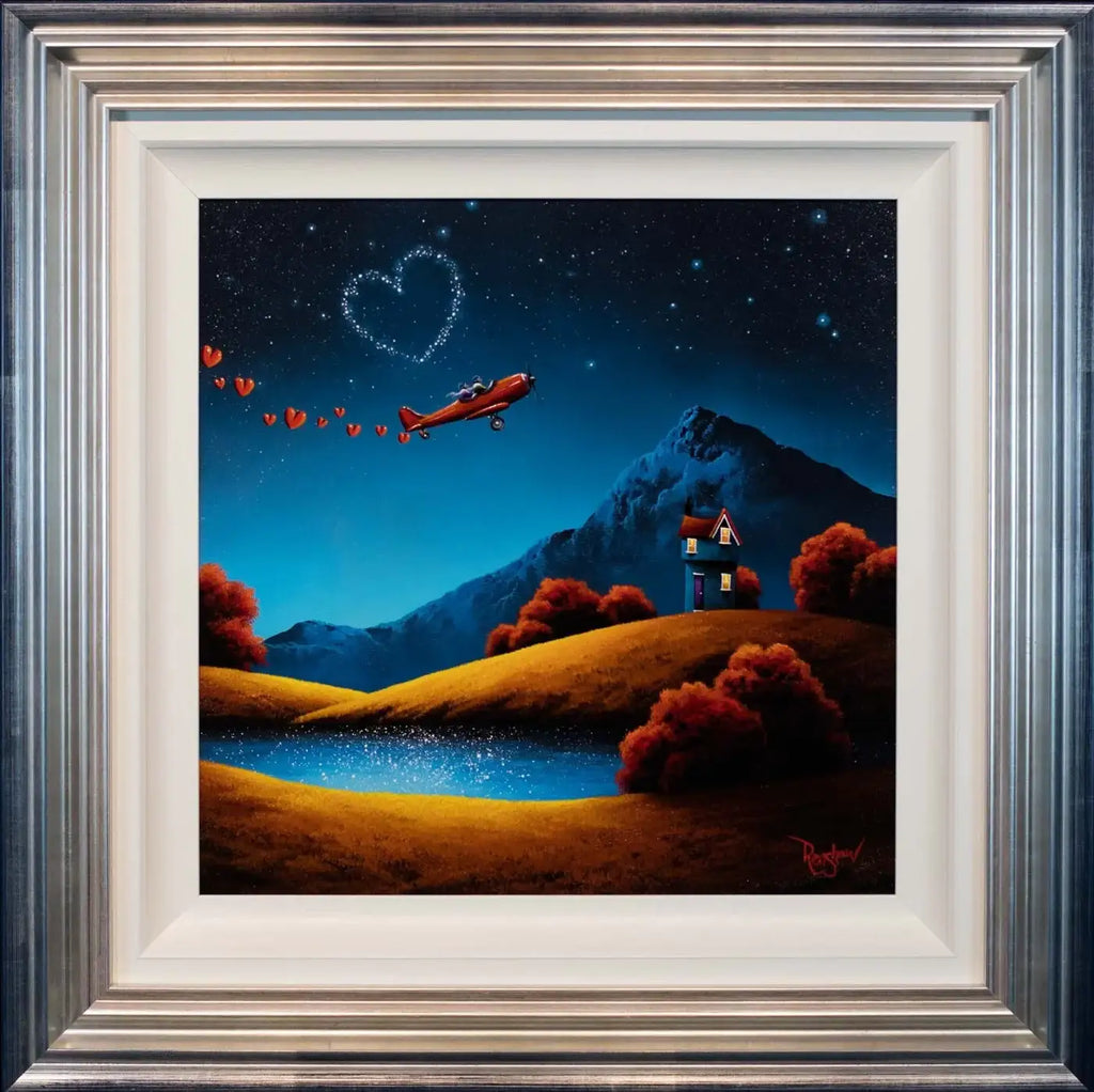 Head Over Heels - SOLD by artist David Renshaw - Wyecliffe Galleries