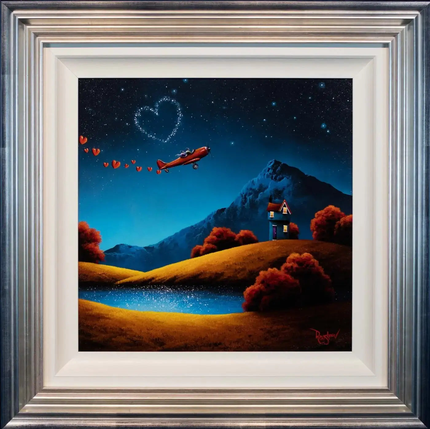 Head Over Heels - SOLD by artist David Renshaw - Wyecliffe Galleries