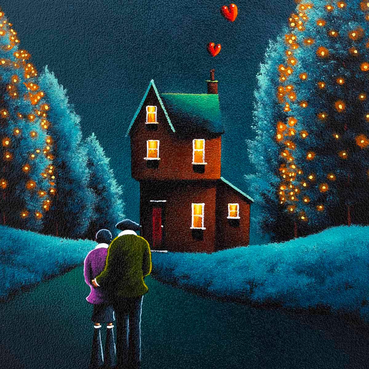 Heading Home - Original - SOLD by artist David Renshaw - Wyecliffe Galleries