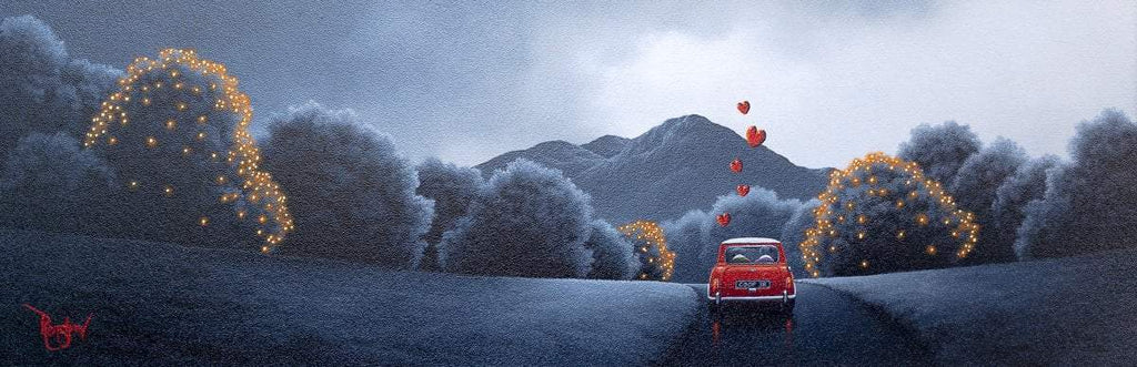 Heading To The Hills - Original - SOLD by artist David Renshaw - Wyecliffe Galleries