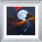 Heading to the Moon - Original - SOLD by artist David Renshaw - Wyecliffe Galleries
