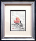 Heads In The Clouds - Original Sketch - SOLD by artist David Renshaw - Wyecliffe Galleries