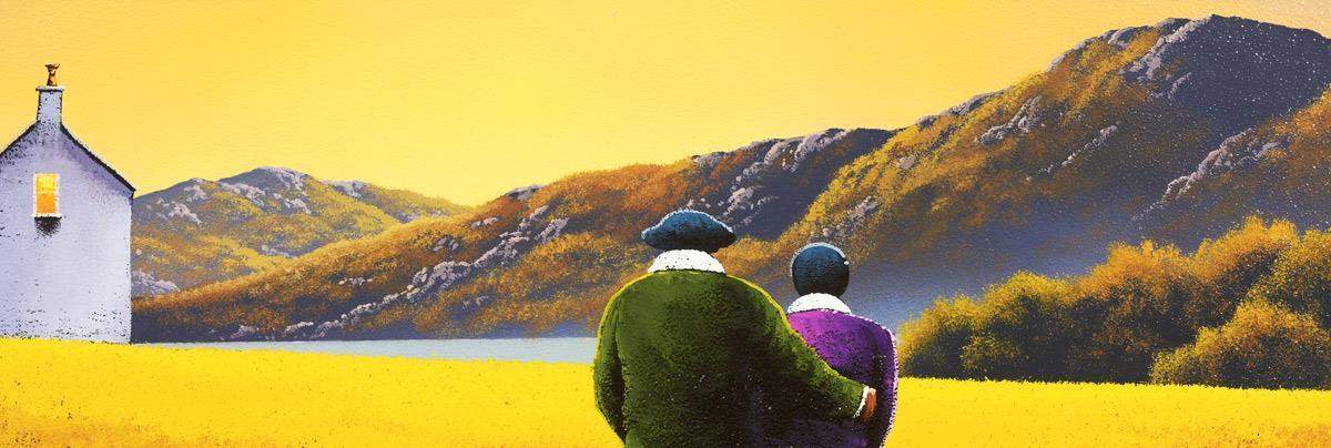 Heart Of Gold - Original - SOLD by artist David Renshaw - Wyecliffe Galleries