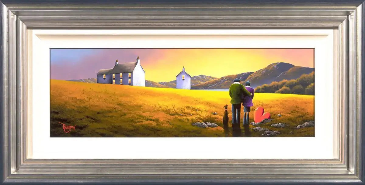 Heart Of Gold - Original - SOLD by artist David Renshaw - Wyecliffe Galleries