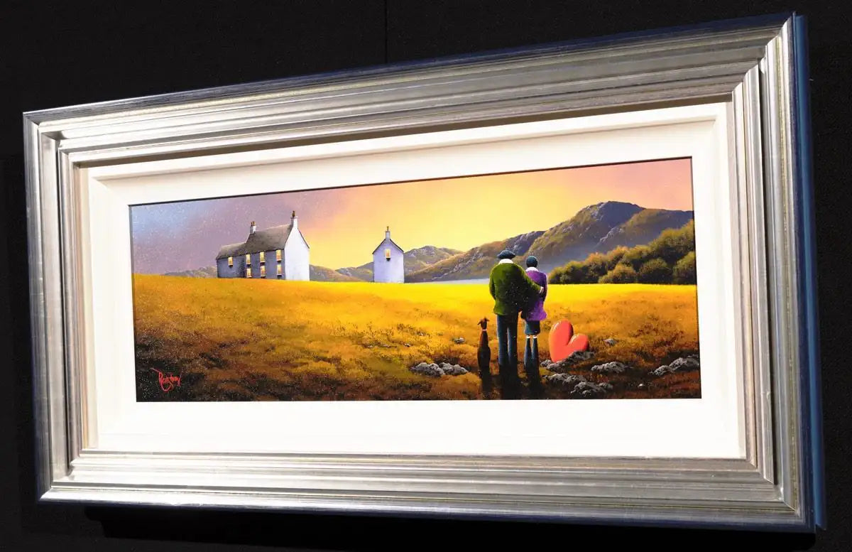 Heart Of Gold - Original - SOLD by artist David Renshaw - Wyecliffe Galleries