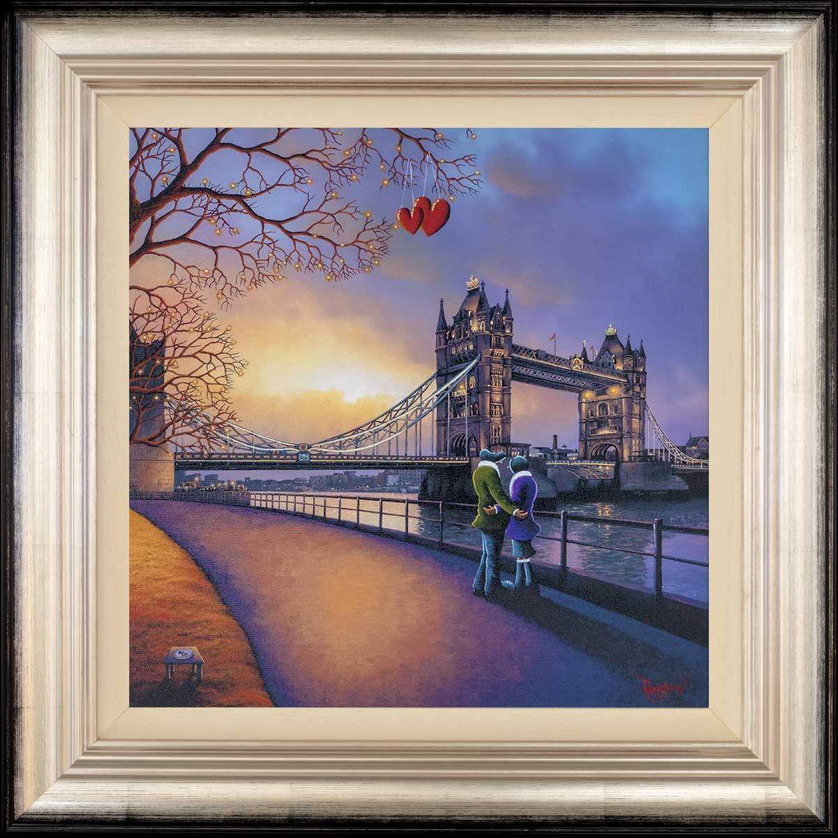 Heart of London - Edition - SOLD by artist David Renshaw - Wyecliffe Galleries