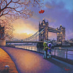 Heart of London - Edition - SOLD by artist David Renshaw - Wyecliffe Galleries