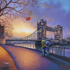 Heart of London - Edition - SOLD by artist David Renshaw - Wyecliffe Galleries