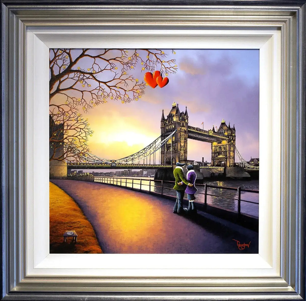 Heart of London - ORIGINAL - SOLD by artist David Renshaw - Wyecliffe Galleries