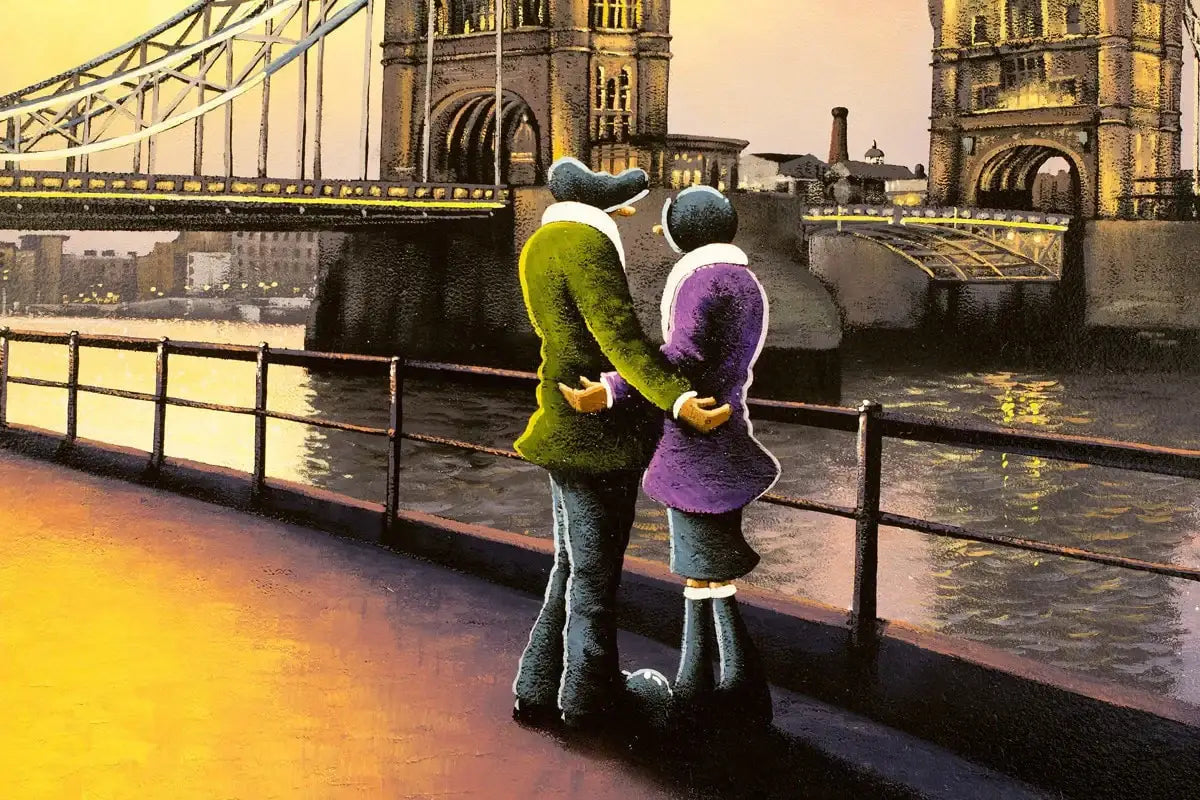 Heart of London - ORIGINAL - SOLD by artist David Renshaw - Wyecliffe Galleries