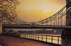 Heart of London - ORIGINAL - SOLD by artist David Renshaw - Wyecliffe Galleries