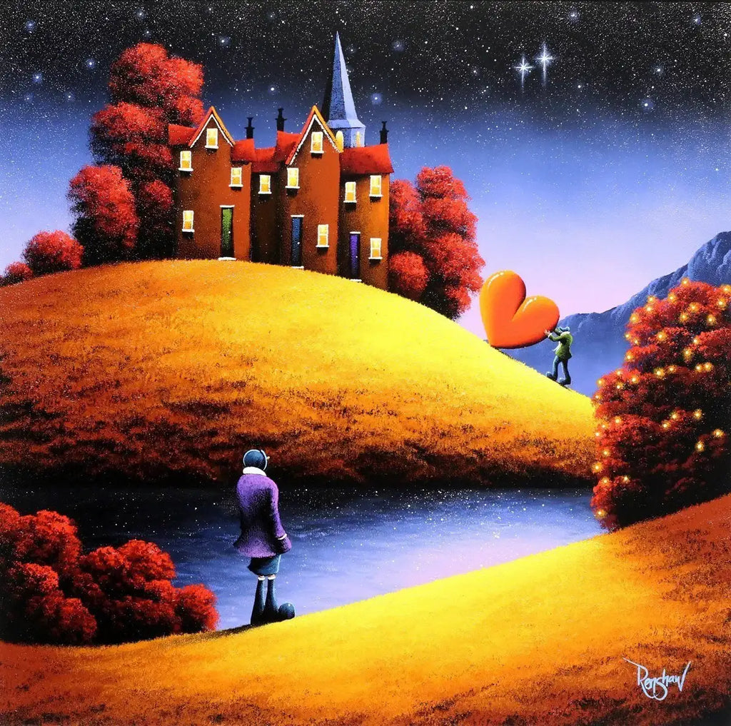 Heart of the Castle - SOLD by artist David Renshaw - Wyecliffe Galleries