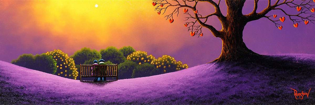 Heartfelt Love - Original SOLD by artist David Renshaw - Wyecliffe Galleries