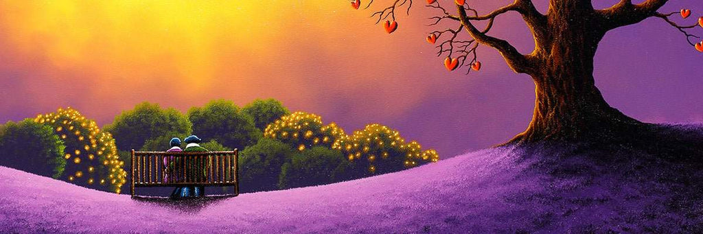 Heartfelt Love - Original SOLD by artist David Renshaw - Wyecliffe Galleries