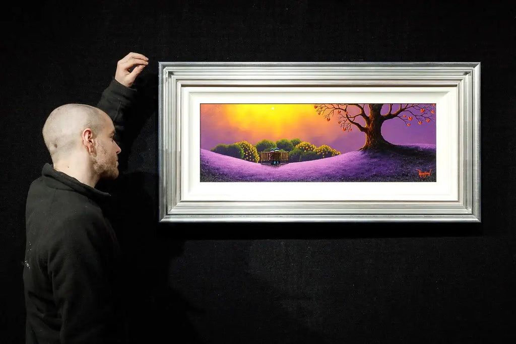 Heartfelt Love - Original SOLD by artist David Renshaw - Wyecliffe Galleries