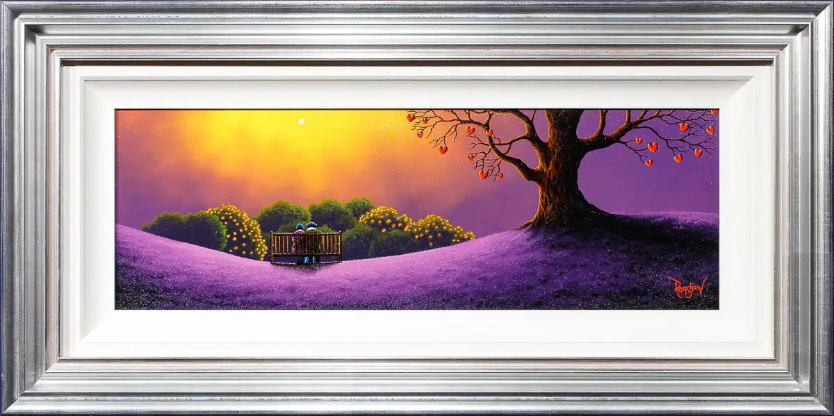 Heartfelt Love - Original SOLD by artist David Renshaw - Wyecliffe Galleries