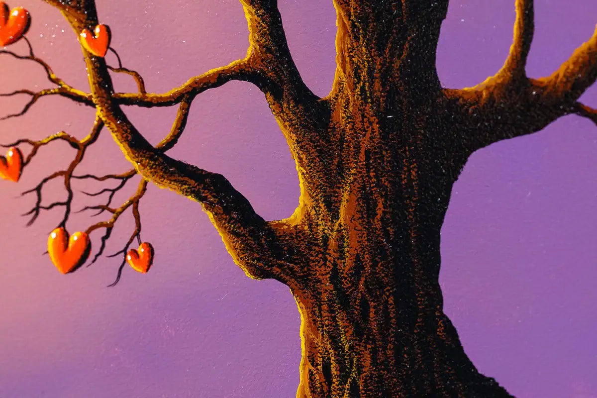 Heartfelt Love - Original SOLD by artist David Renshaw - Wyecliffe Galleries