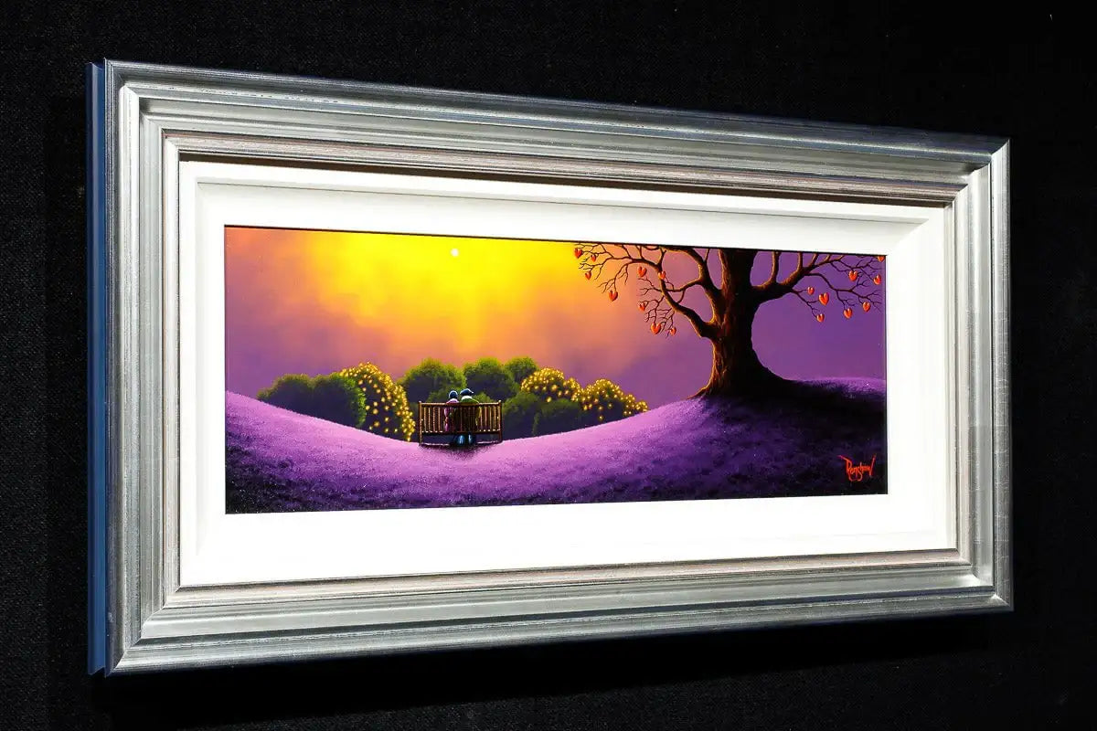 Heartfelt Love - Original SOLD by artist David Renshaw - Wyecliffe Galleries