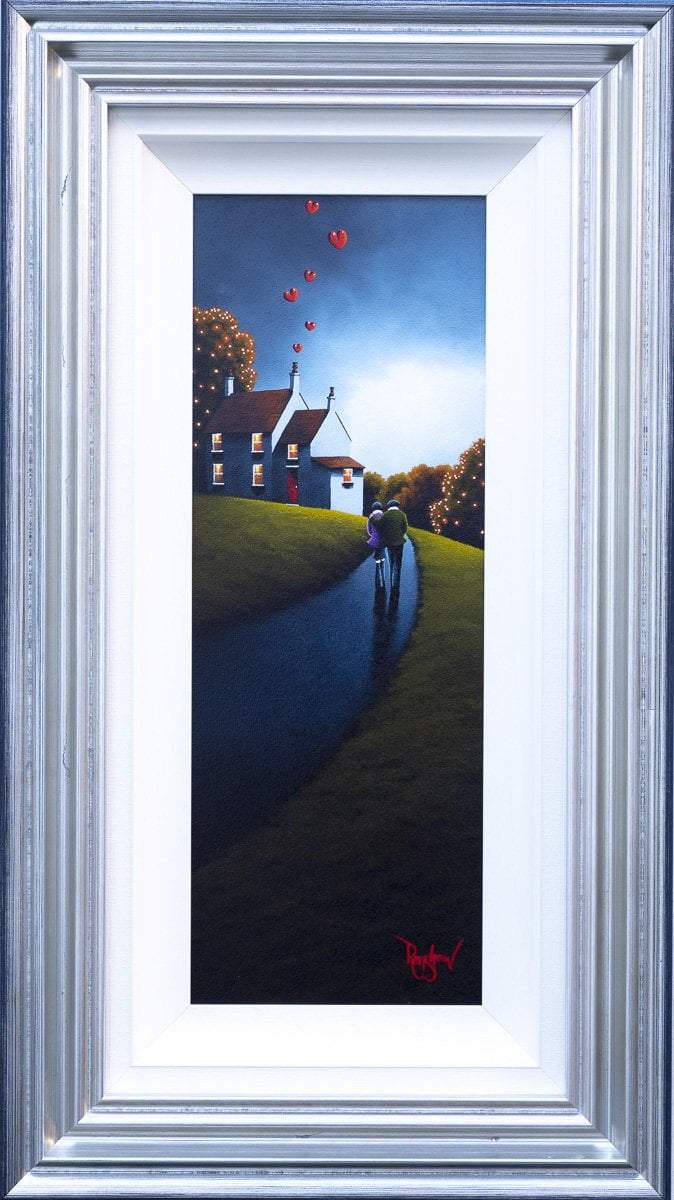 Hearth Full of Love - Original - SOLD by artist David Renshaw - Wyecliffe Galleries