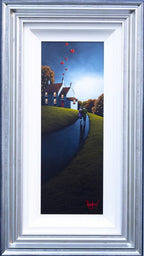 Hearth Full of Love - Original - SOLD by artist David Renshaw - Wyecliffe Galleries