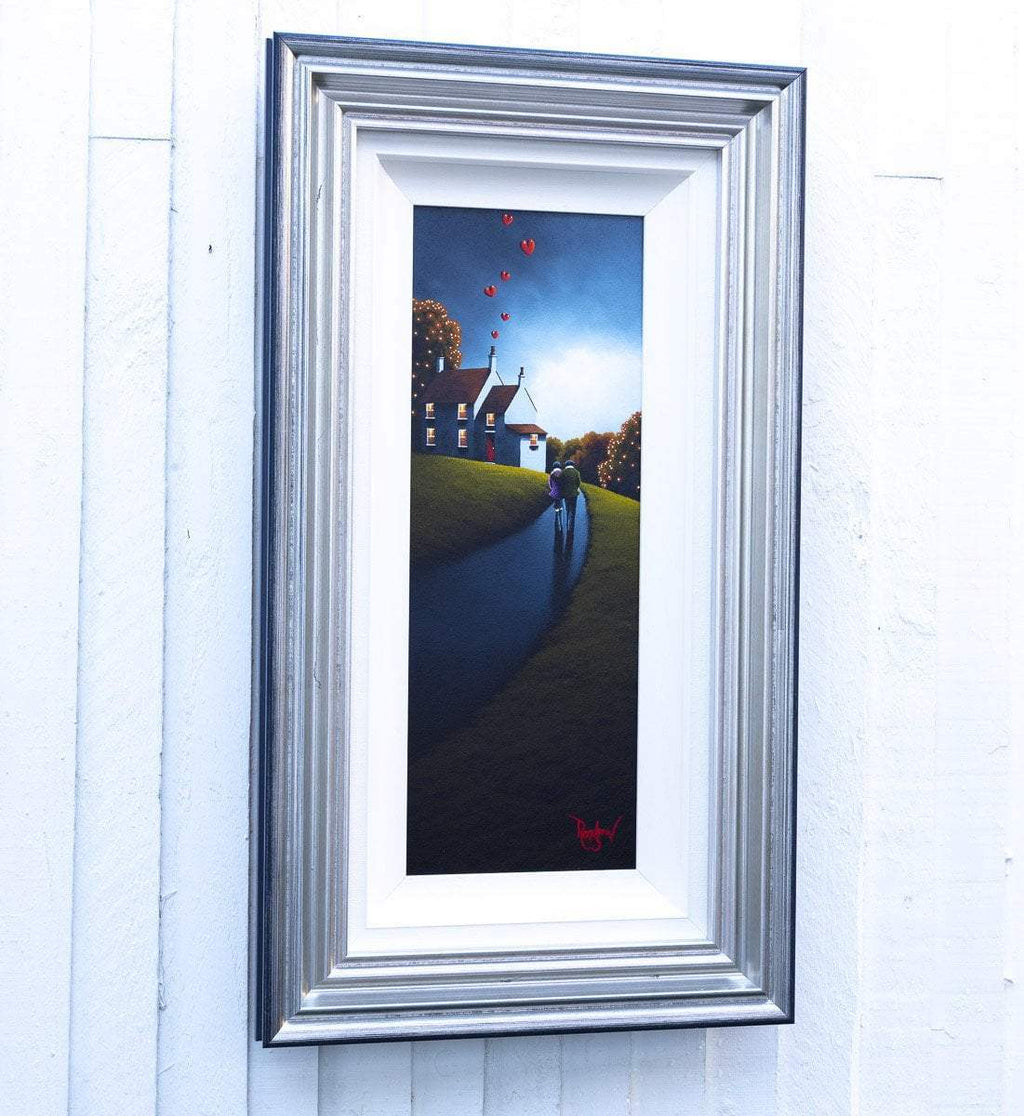 Hearth Full of Love - Original - SOLD by artist David Renshaw - Wyecliffe Galleries