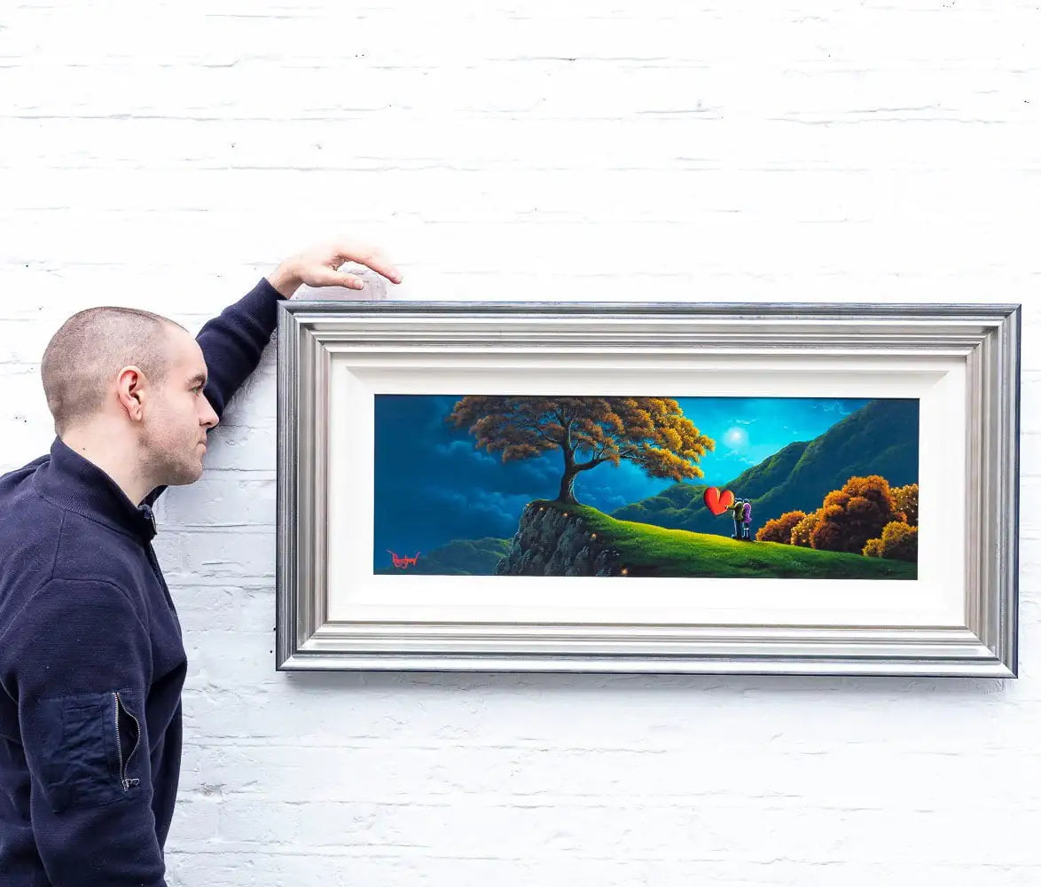 Held With Love - Original - SOLD by artist David Renshaw - Wyecliffe Galleries