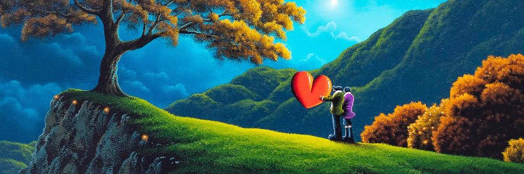 Held With Love - Original - SOLD by artist David Renshaw - Wyecliffe Galleries